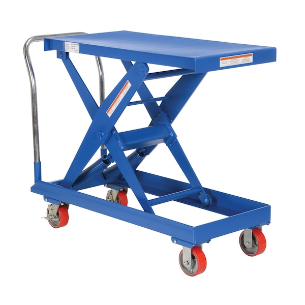 Vestil Steel Constructed Auto-Hite Cart SCSC-500-2040 - main